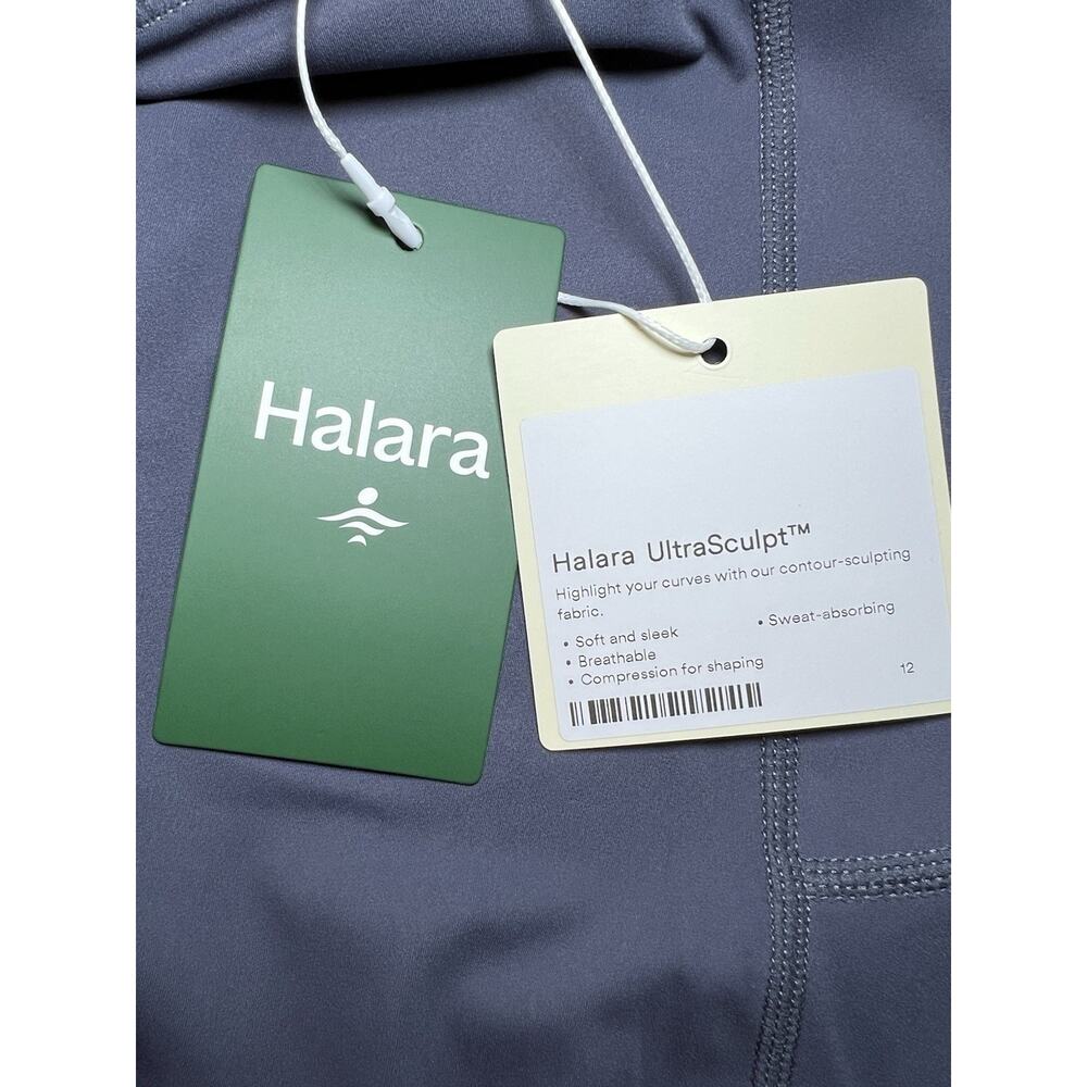 Halara UltraSculpt Flared Pull-On Yoga Pants Women’s Size M Regular Gray Solid - Picture 5 of 7